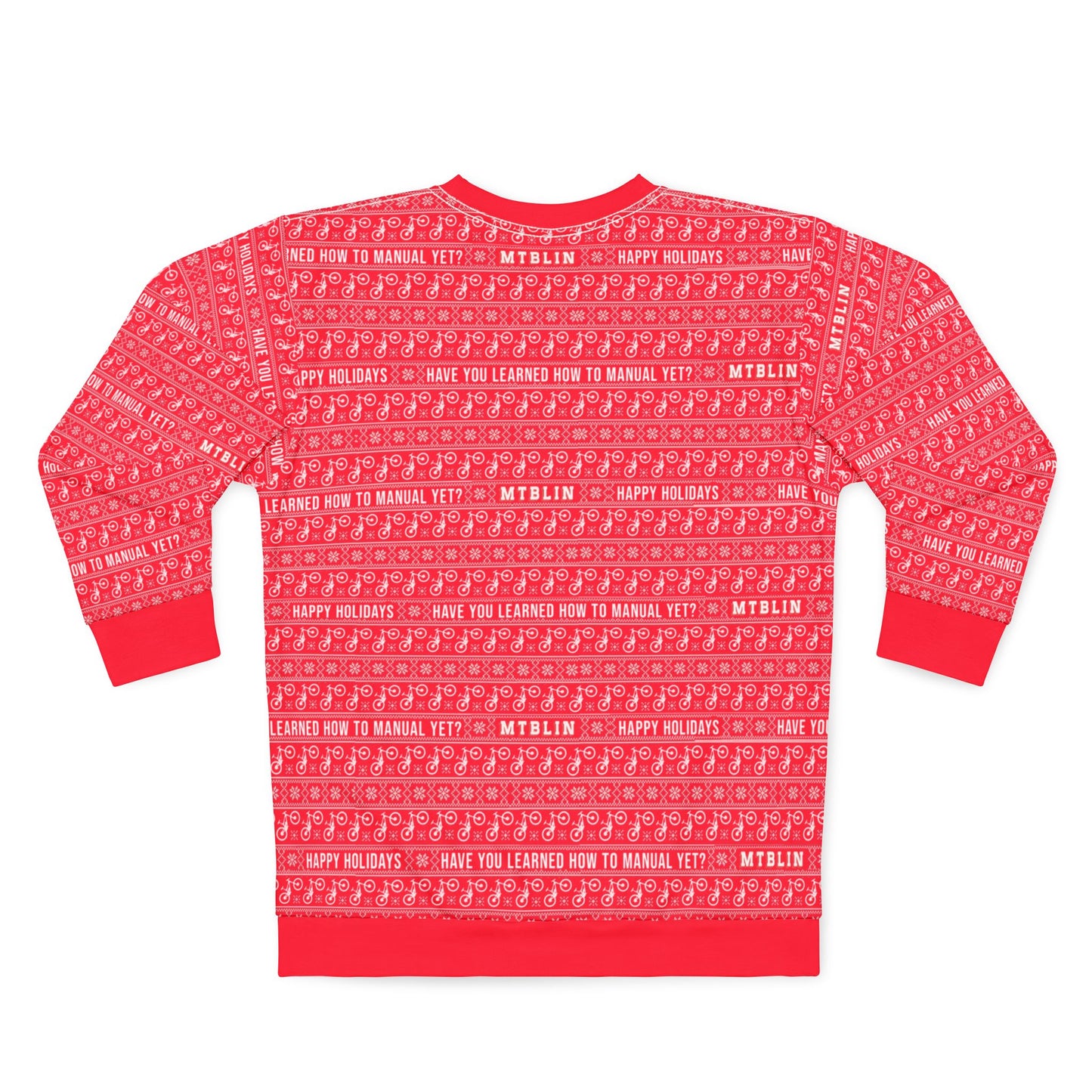 HAPPY HOLIDAYS UGLY XMAS SWEATER