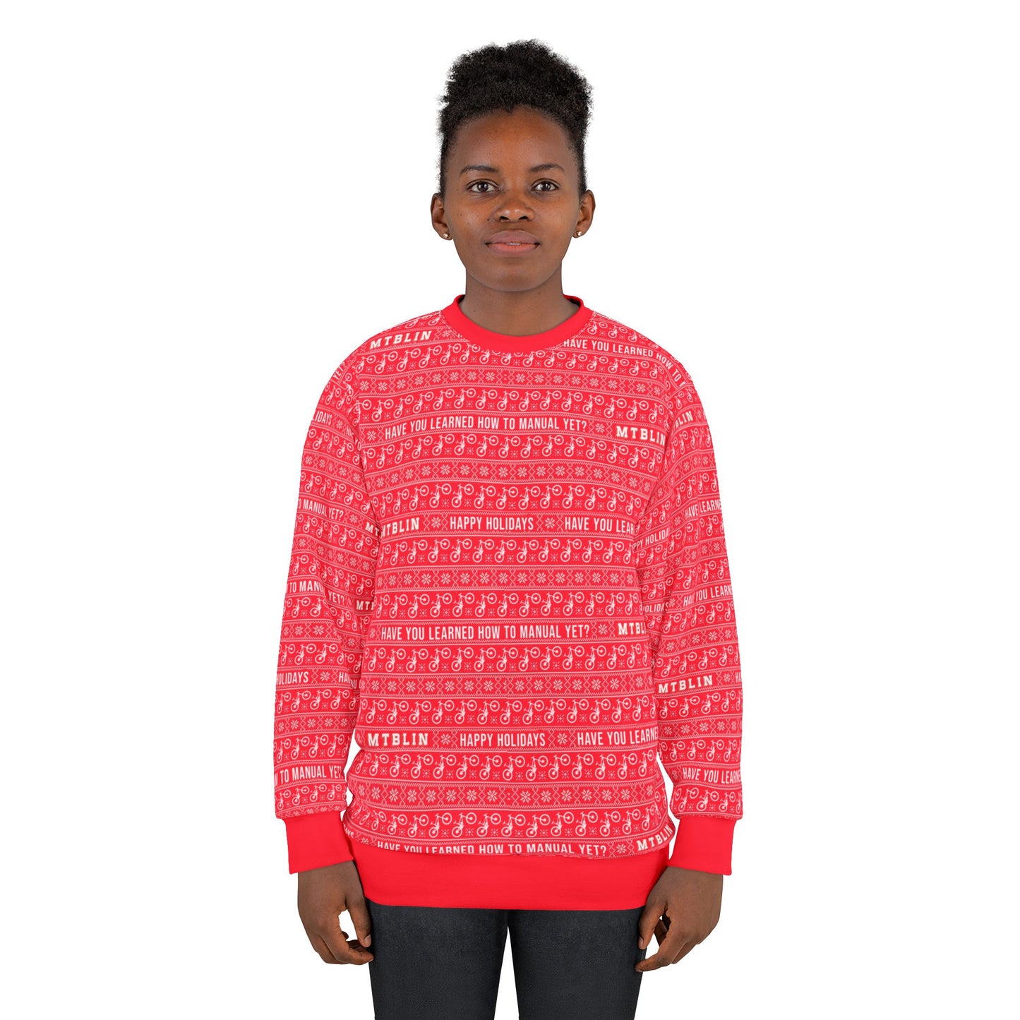 HAPPY HOLIDAYS UGLY XMAS SWEATER