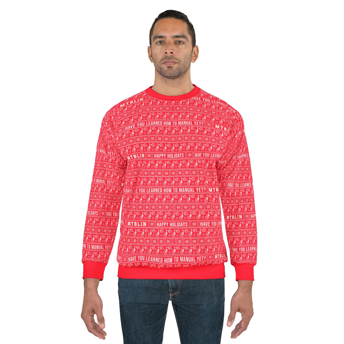 HAPPY HOLIDAYS UGLY XMAS SWEATER