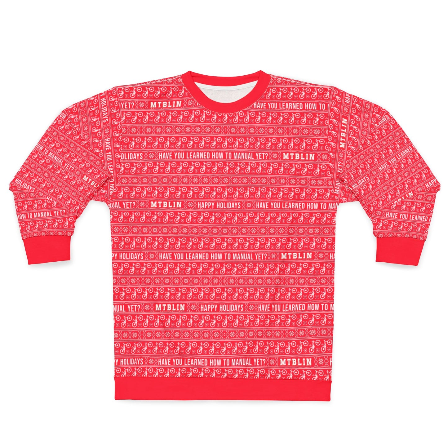 HAPPY HOLIDAYS UGLY XMAS SWEATER