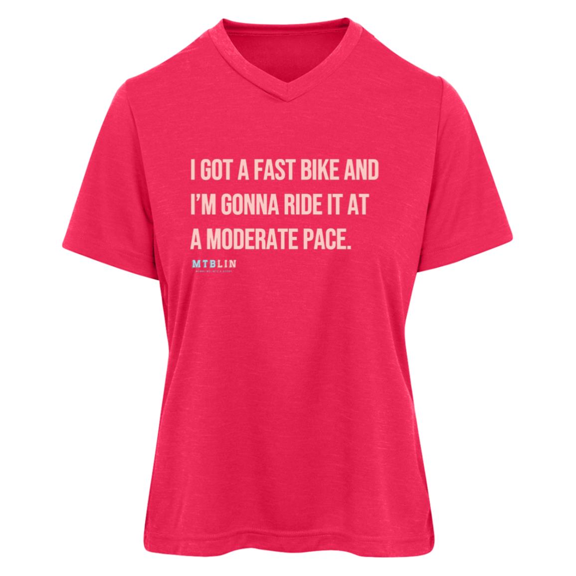 FAST BIKE V2 WOMEN'S ATHLETIC TEE