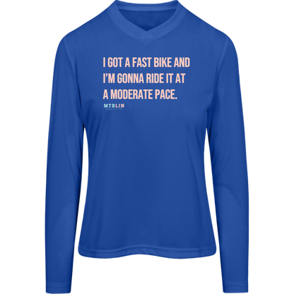 FAST BIKE V2 WOMEN'S LONGSLEEVE TEE