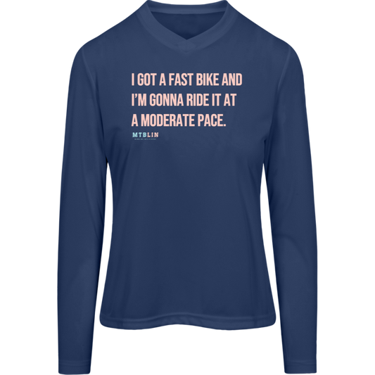 FAST BIKE V2 WOMEN'S LONGSLEEVE TEE