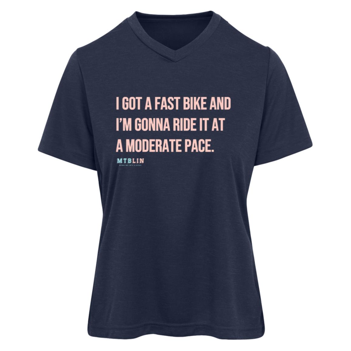 FAST BIKE V2 WOMEN'S ATHLETIC TEE