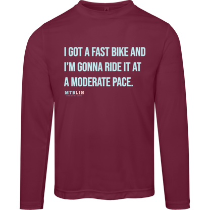 FAST BIKE V2 MEN'S LONGSLEEVE ATHLETIC TEE