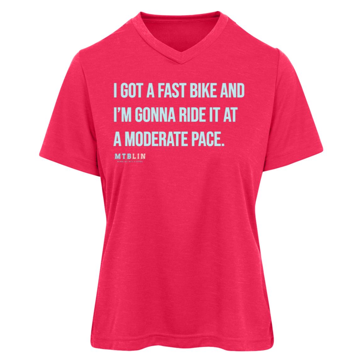 FAST BIKE V2 WOMEN'S ATHLETIC TEE