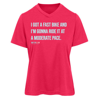 FAST BIKE V2 WOMEN'S ATHLETIC TEE