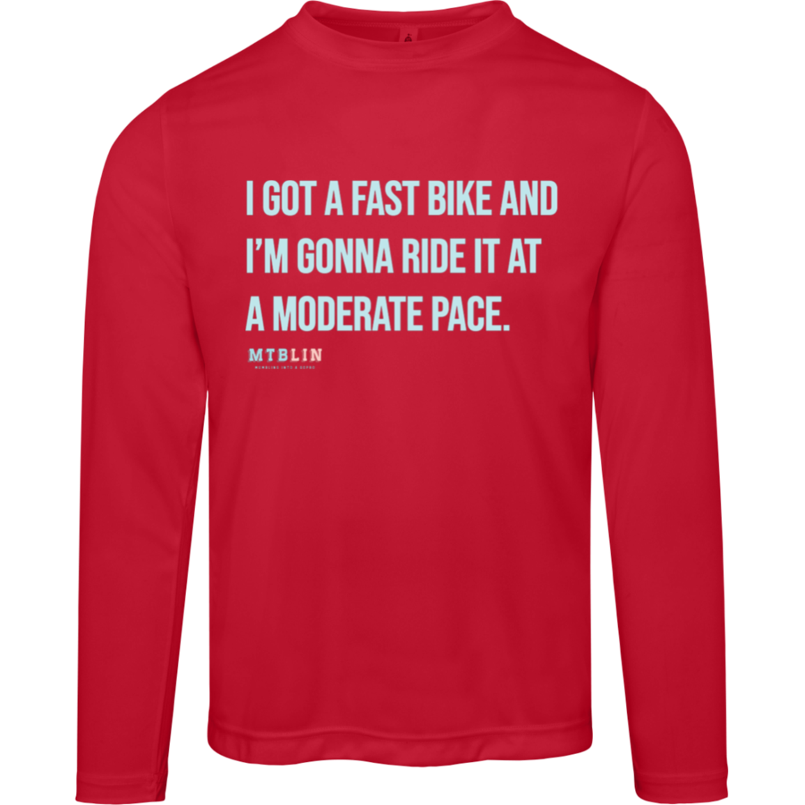 FAST BIKE V2 MEN'S LONGSLEEVE ATHLETIC TEE