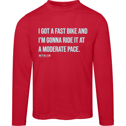 FAST BIKE V2 MEN'S LONGSLEEVE ATHLETIC TEE