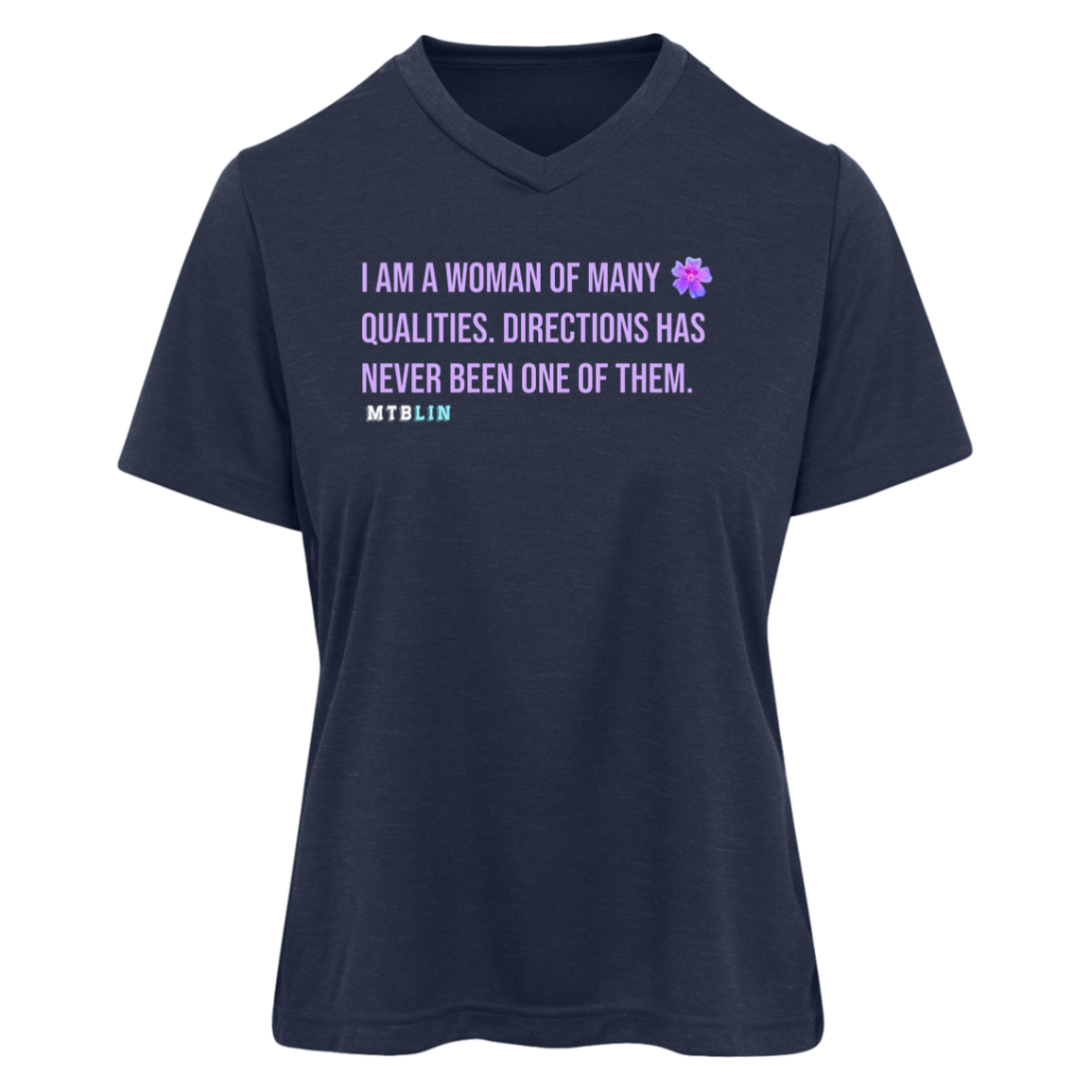 WOMAN OF MANY QUALITIES ATHLETIC TEE