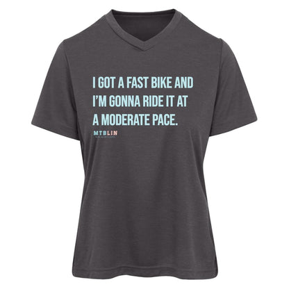 FAST BIKE V1 WOMEN'S ATHLETIC TEE