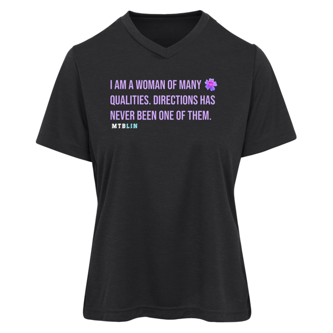 WOMAN OF MANY QUALITIES ATHLETIC TEE