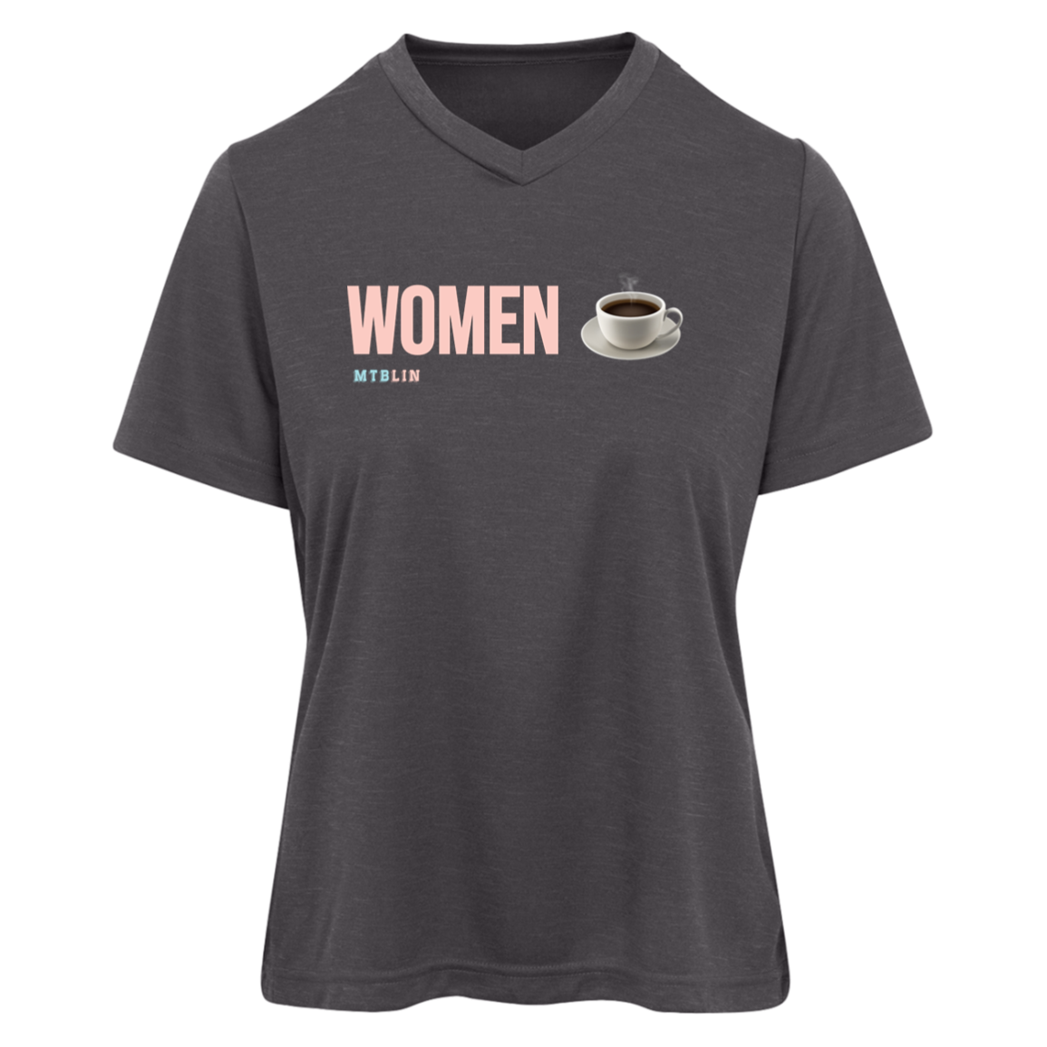 WOMEN COFFEE WOMEN'S ATHLETIC TEE