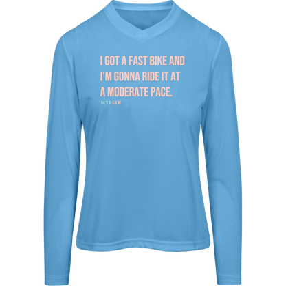 FAST BIKE V2 WOMEN'S LONGSLEEVE TEE