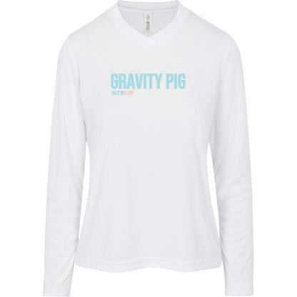 GRAVITY PIG WOMEN'S LONGSLEEVE ATHLETIC TEE