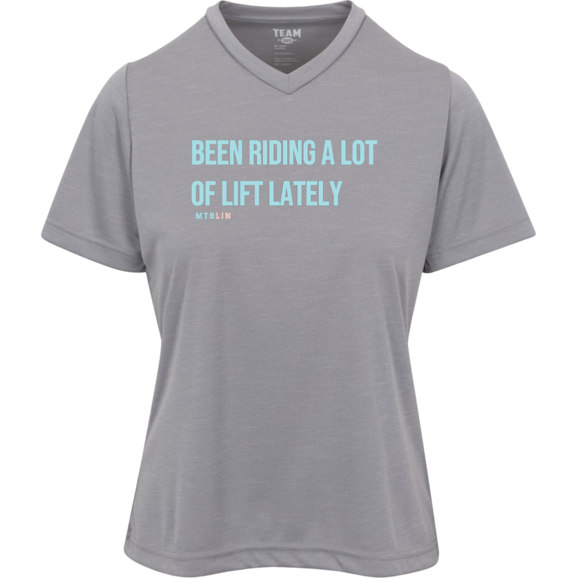 BEEN RIDING A LOT OF LIFT LATELY WOMEN'S ATHLETIC TEE