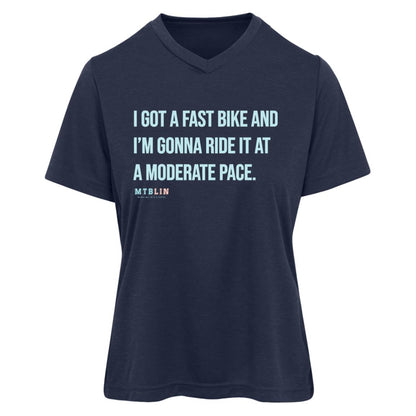 FAST BIKE V1 WOMEN'S ATHLETIC TEE