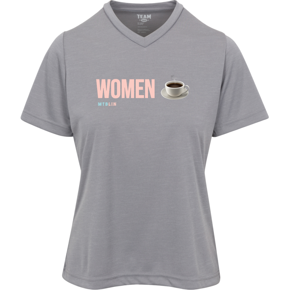 WOMEN COFFEE WOMEN'S ATHLETIC TEE