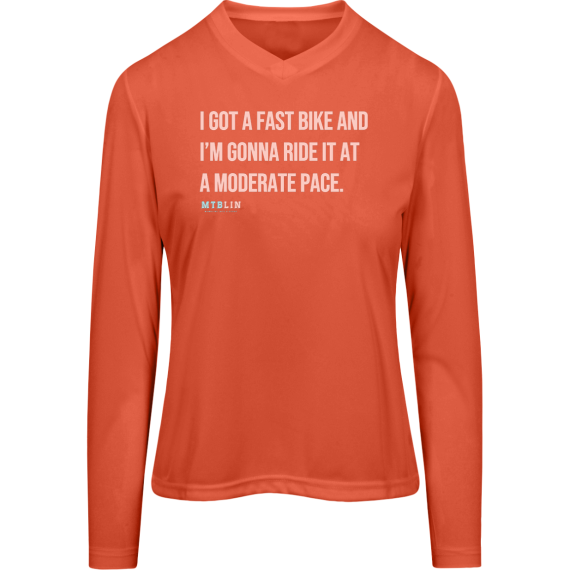 FAST BIKE V2 WOMEN'S LONGSLEEVE TEE