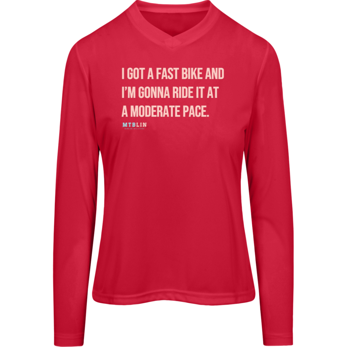 FAST BIKE V2 WOMEN'S LONGSLEEVE TEE