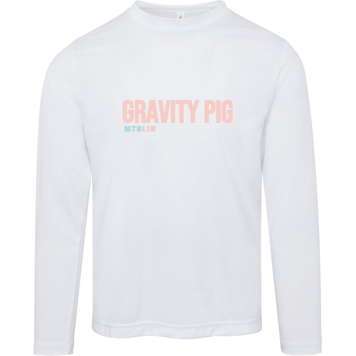 GRAVITY PIG MEN'S LONGSLEEVE ATHLETIC TEE