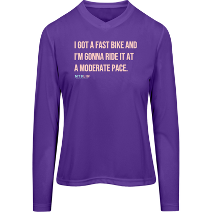 FAST BIKE V2 WOMEN'S LONGSLEEVE TEE