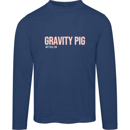 GRAVITY PIG MEN'S LONGSLEEVE ATHLETIC TEE