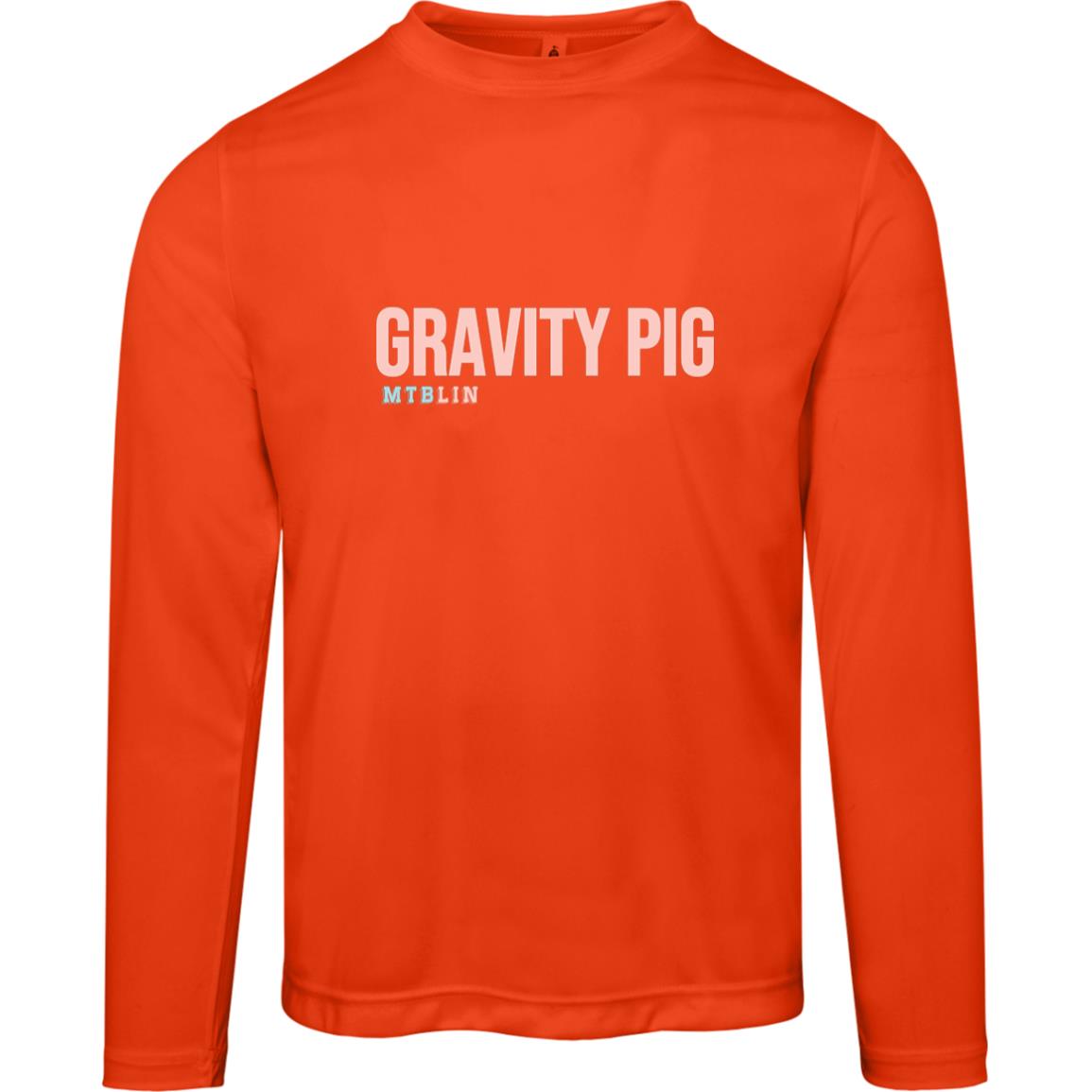 GRAVITY PIG MEN'S LONGSLEEVE ATHLETIC TEE