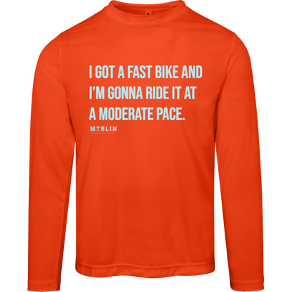 FAST BIKE V2 MEN'S LONGSLEEVE ATHLETIC TEE