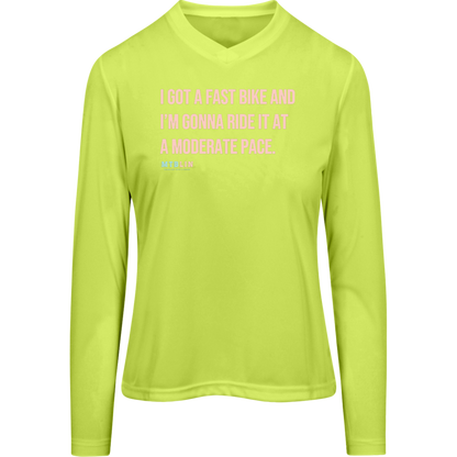 FAST BIKE V2 WOMEN'S LONGSLEEVE TEE