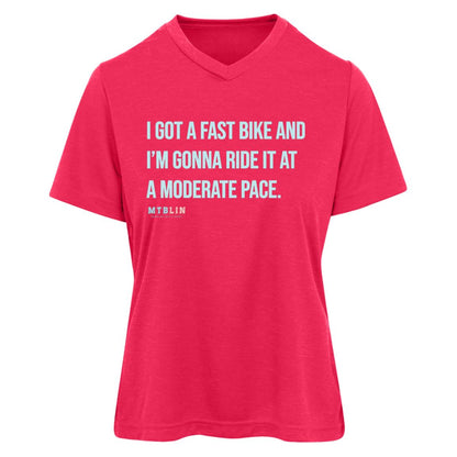 FAST BIKE V1 WOMEN'S ATHLETIC TEE