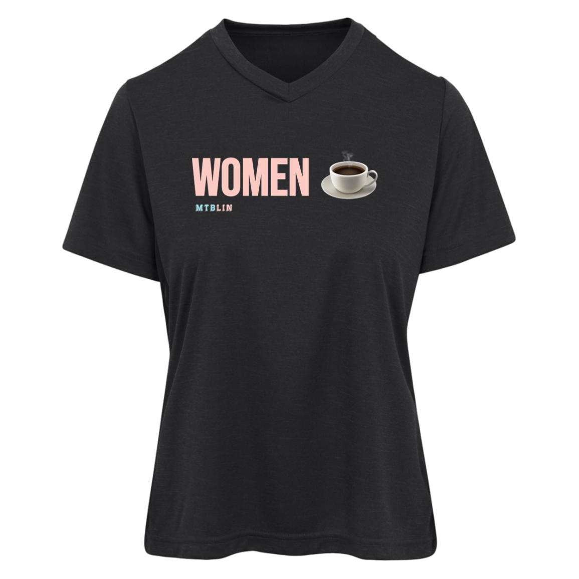 WOMEN COFFEE WOMEN'S ATHLETIC TEE