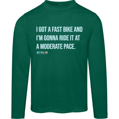 FAST BIKE V2 MEN'S LONGSLEEVE ATHLETIC TEE